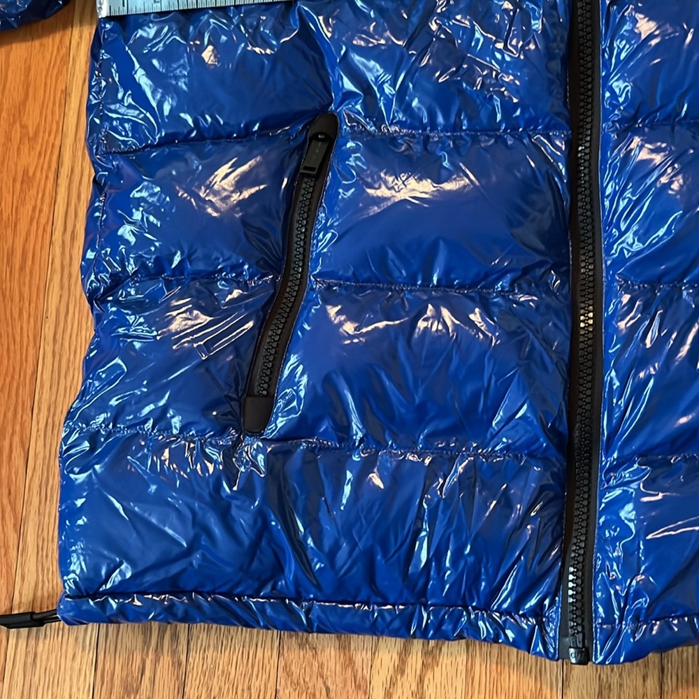 Host Pick  ! Michael Kors Men's  Blue Insulated Puffer Jacket  Large nwt - Picture 7 of 16